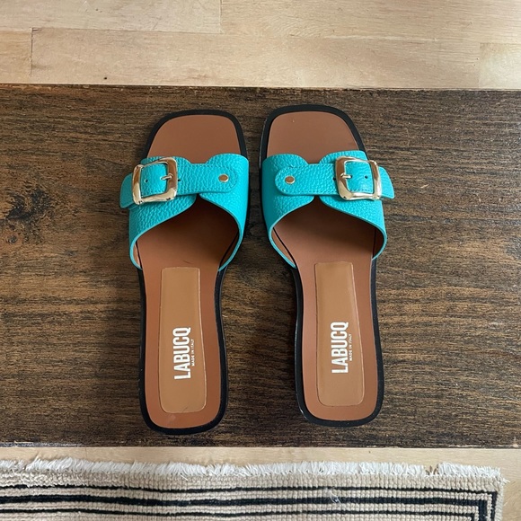 Labucq Shoes - Labucq Italian leather sandals size 37